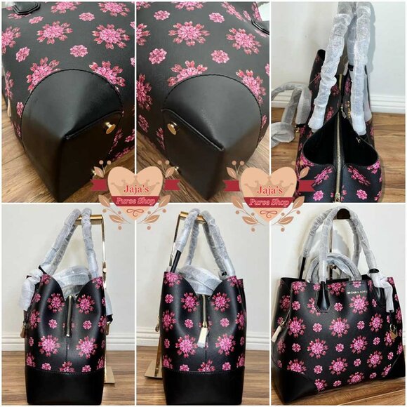 🌸Michael Kors 3 Compartment Coated Canvas Purse🌸 - Picture 4 of 17